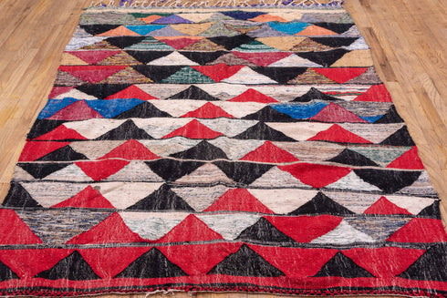 Vintage Rag Rug Area Rug (5' x 8')